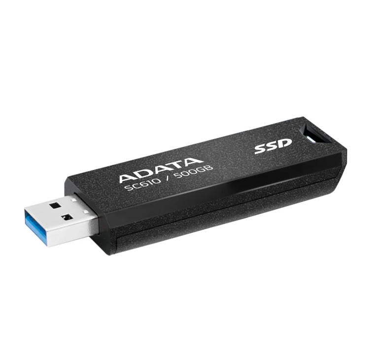 Adata Sc610 Ssd Externo 500gb Usb 32 Gen2 Negro